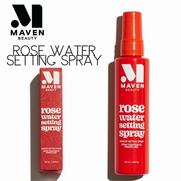 NIB 🔥 Maven Beauty Rose Water Setting Spray - Picture 1 of 8